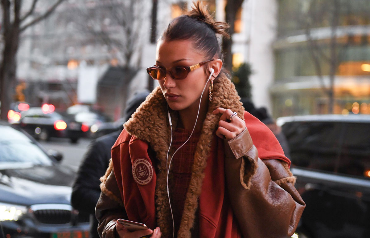 audífonos cable bella hadid
