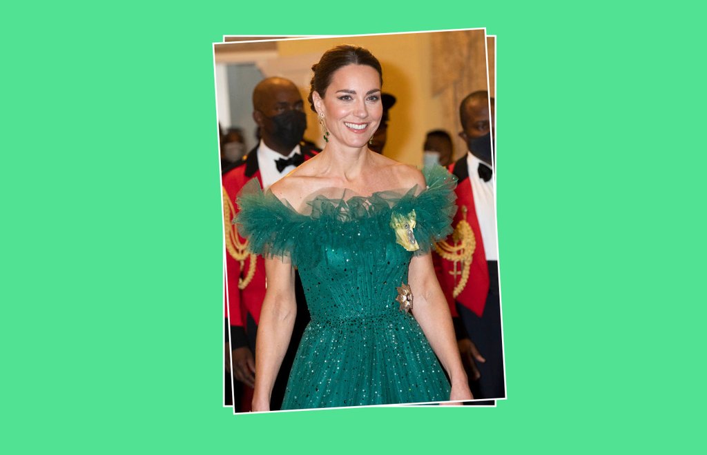 El vestido verde esmeralda con el que Kate Middleton nos recuerda a Lady Di