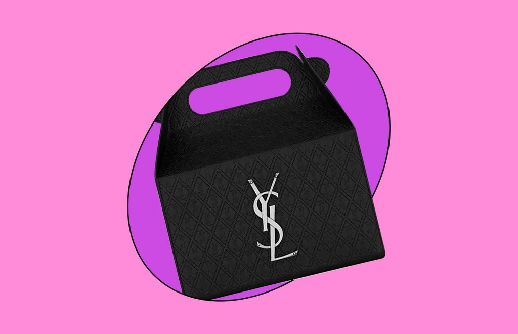 saint laurent take away box lonchera bolsa